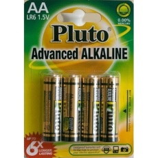 Baterie AA Pluto 4ks